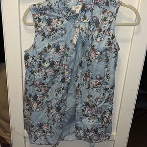 NWT MADEWELL SLEEVELESS TOP